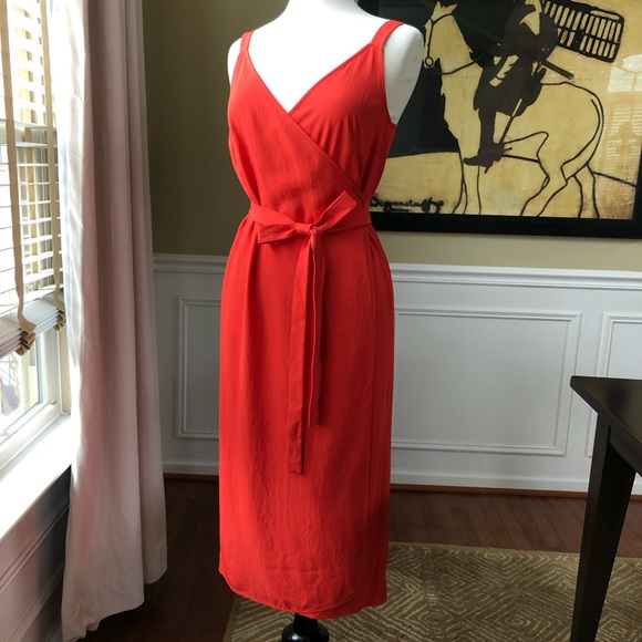 japanese goweave tank wrap dress